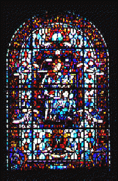 Sidney First United Methodist Church Window